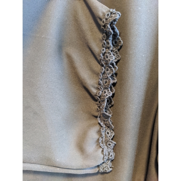 Torrid Black Gauze Kimono Style Blouse - Picture 7 of 8